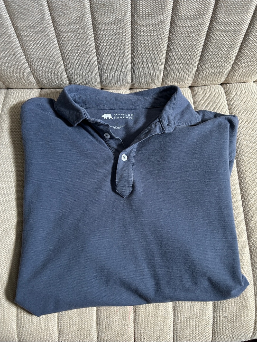 Onward Reserve Men’s Large Blue Polo Shirt